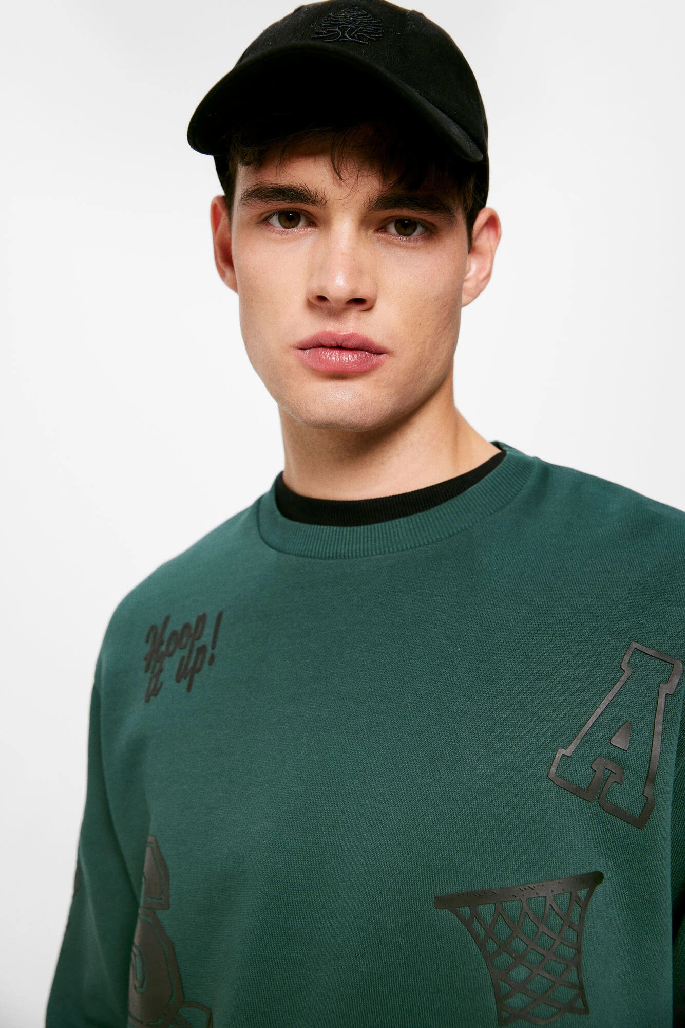 Women'secret Sudadera Motivos Varsity 5 Women'secret Sudadera Motivos Varsity – Image 3