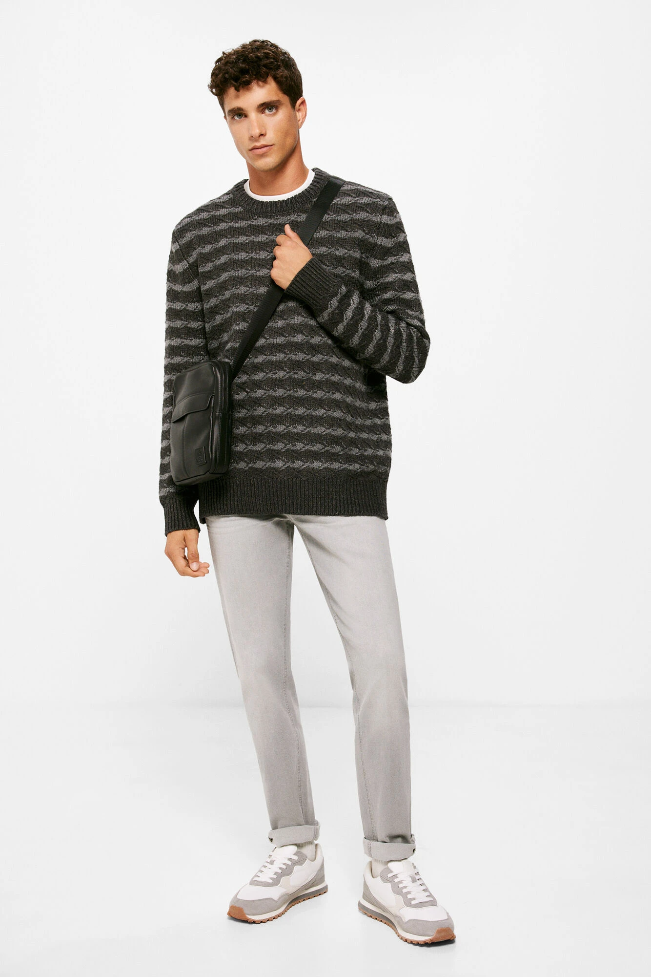 Women'secret Jersey Grueso Estructura Bicolor 7 Women'secret Jersey Grueso Estructura Bicolor – Image 5