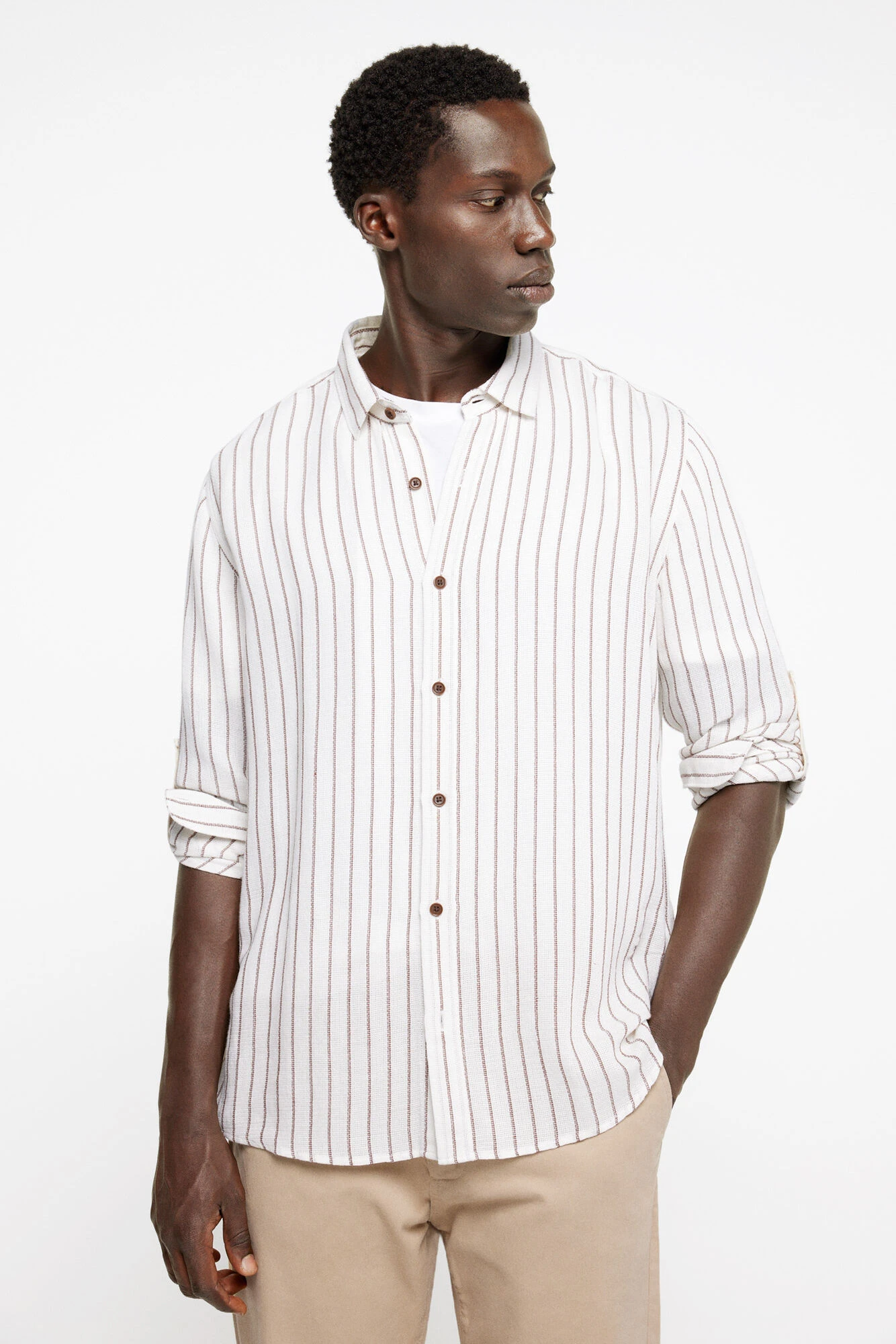 Women'secret Camisa Polera Ligera Rayas 3 Women'secret Camisa Polera Ligera Rayas