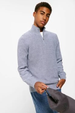 Women'secret Jersey Cuello Cremallera Torzal