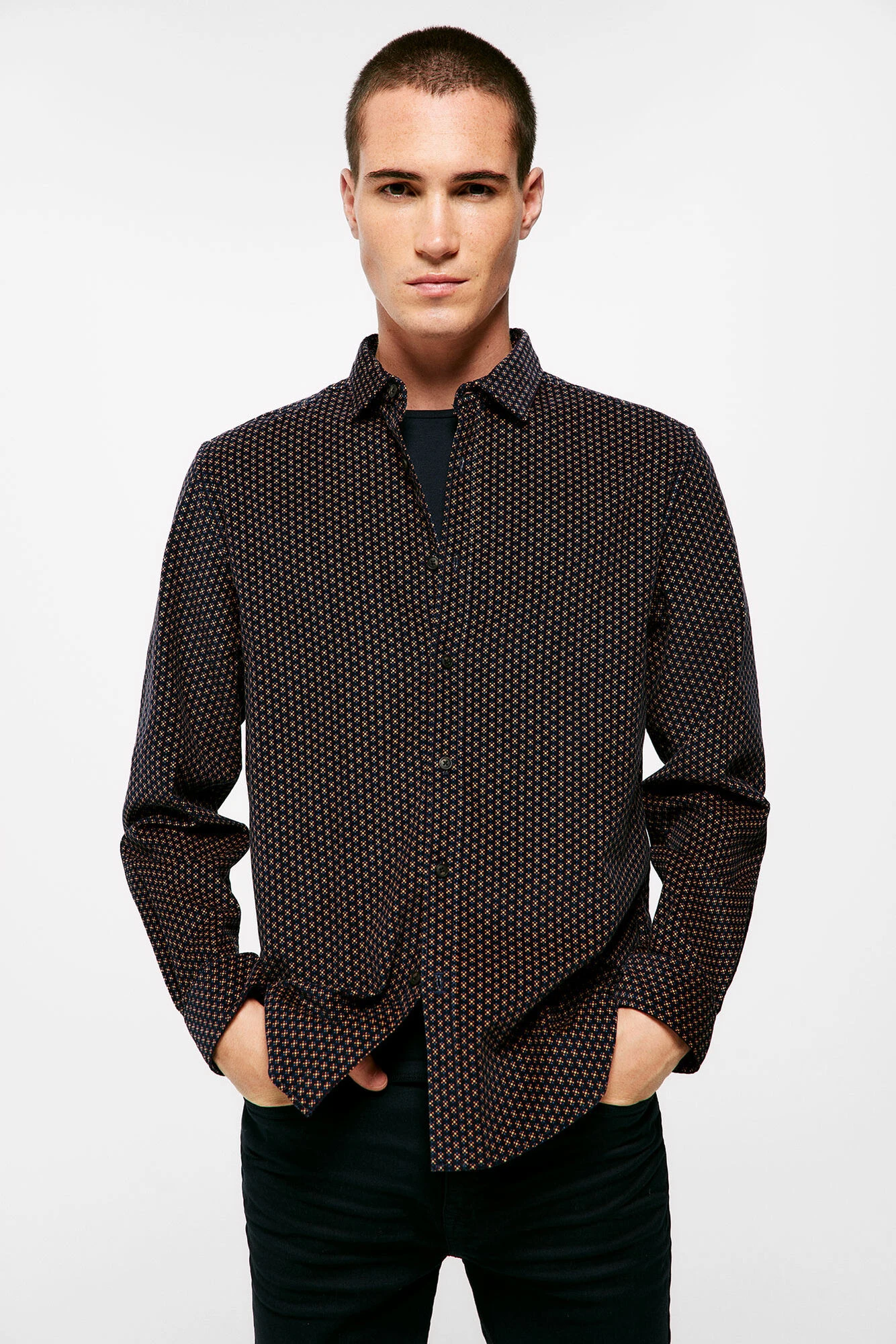 Women'secret Camisa Estampada Micropana 3 Women'secret Camisa Estampada Micropana