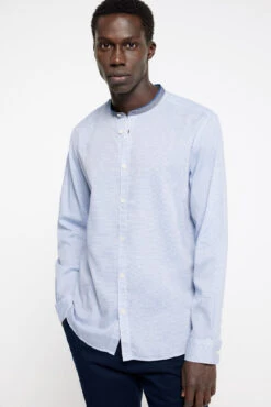 Women'secret Camisa Estructura Cuello Mao