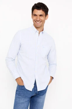 Women'secret Camisa Oxford Rayas