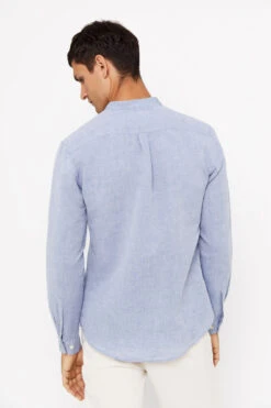 Women'secret Camisa Lino Algodón Cuello Mao -Women'secret Soldes Magasin P 221610110D2