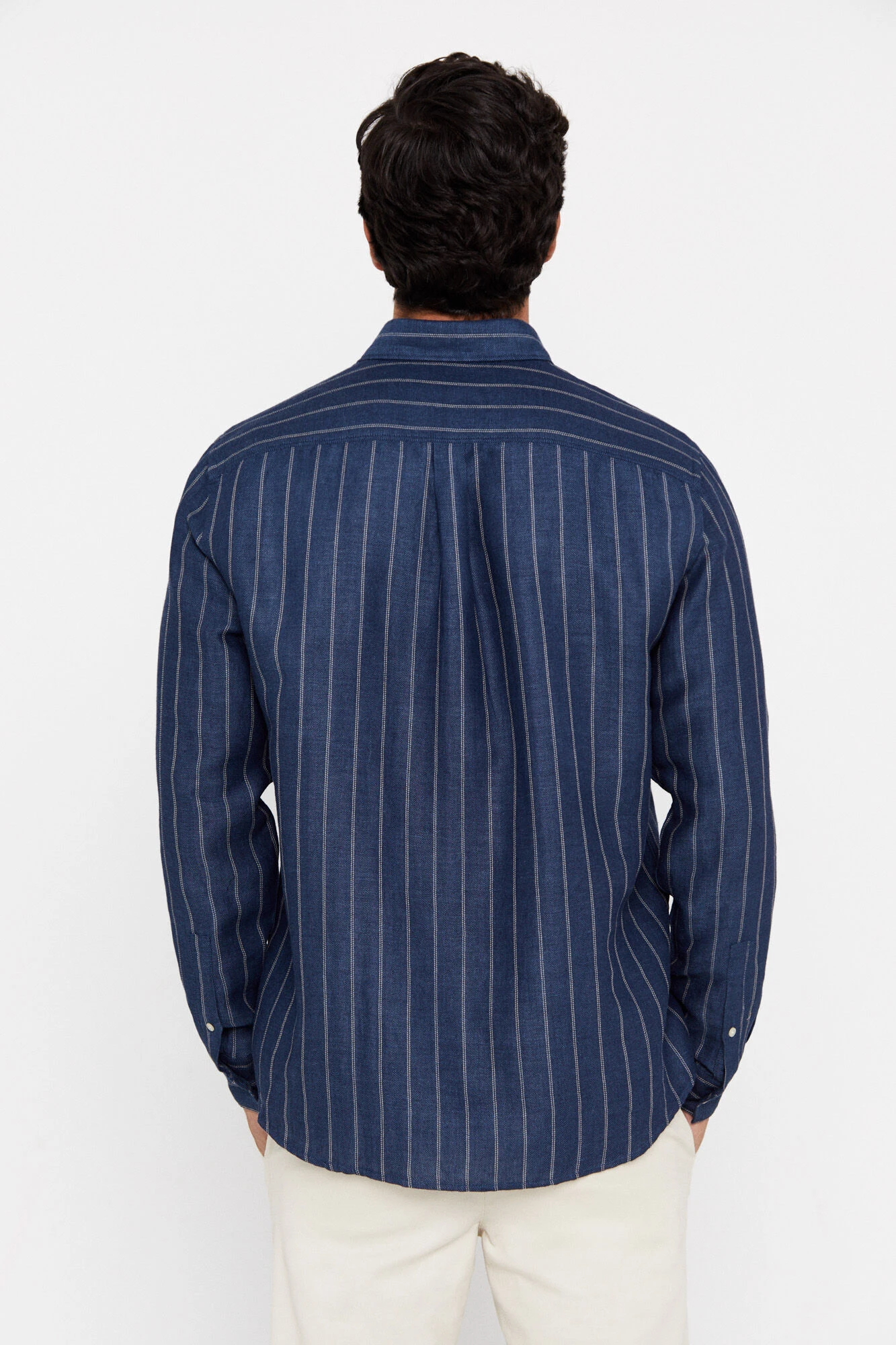 Women'secret Polera Rayas Lino Algodón 6 Women'secret Polera Rayas Lino Algodón – Image 4