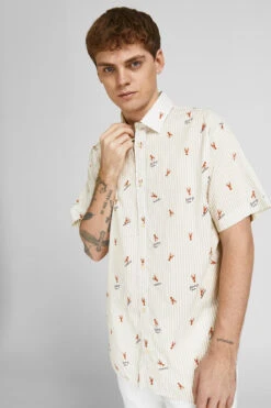 Women'secret Camisa Estampada Algodón -Women'secret Soldes Magasin P 235000599D1