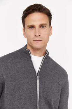 Women'secret Cardigan Algodón Con Cashmere Cierre Cremallera -Women'secret Soldes Magasin P 456686144D1