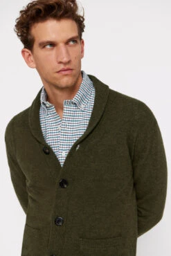 Women'secret Cardigan Lana Lambwool Cierre Botones