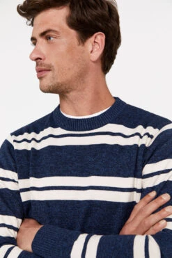 Women'secret Jersey Algodón Rayas Cuello Redondo -Women'secret Soldes Magasin P 489659810D1