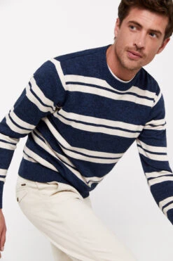 Women'secret Jersey Algodón Rayas Cuello Redondo