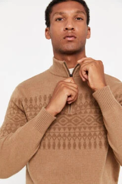 Women'secret Jersey Navidad Lana Cremallera