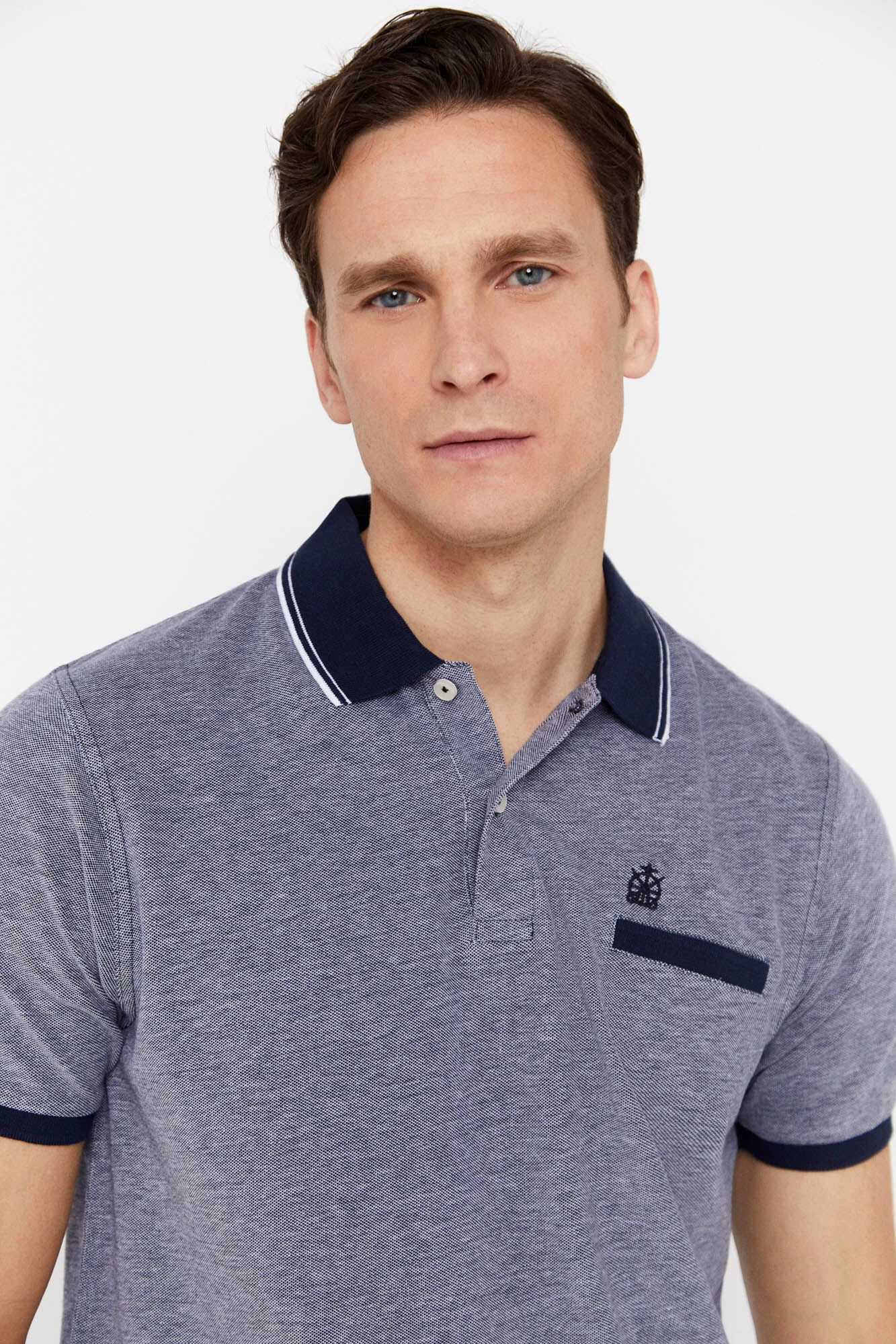 Women'secret Polo Oxford Cuello Contraste 4 Women'secret Polo Oxford Cuello Contraste – Image 2