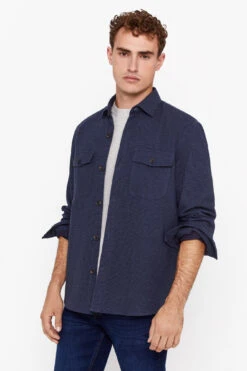 Women'secret Sobrecamisa Acolchada Pata De Gallo