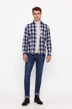 Women'secret Camisa Twill Cuadros