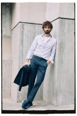 Women'secret Pantalón Chino Slim Cinturilla Elástica