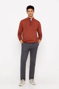 Women'secret Jersey Algodón Cashmere Cuello Alto Botones -Women'secret Soldes Magasin P 986632632D1